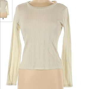 American Eagle white knit long sleeve, never worn